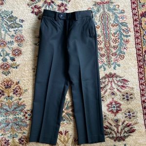Joseph abboud black suit pants, boys size 7 / 23” waist